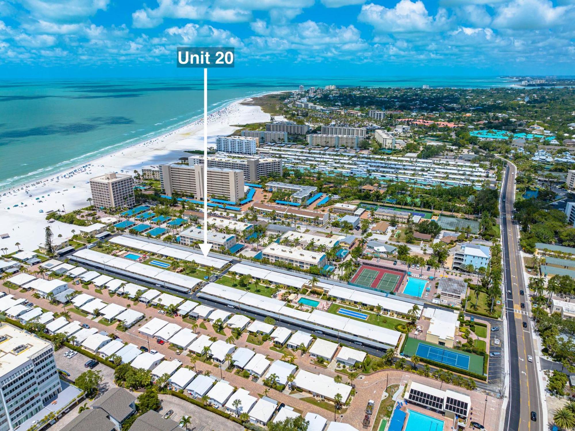 Casa Mar Apartment Sarasota Bagian luar foto