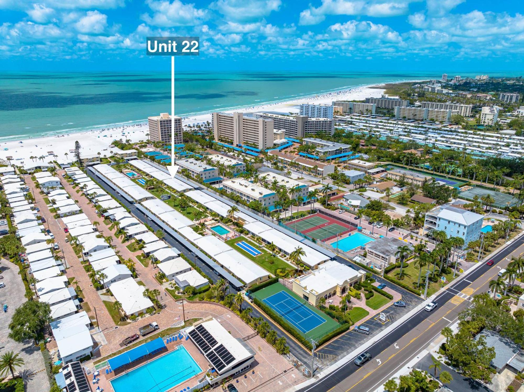 Casa Mar Apartment Sarasota Bagian luar foto